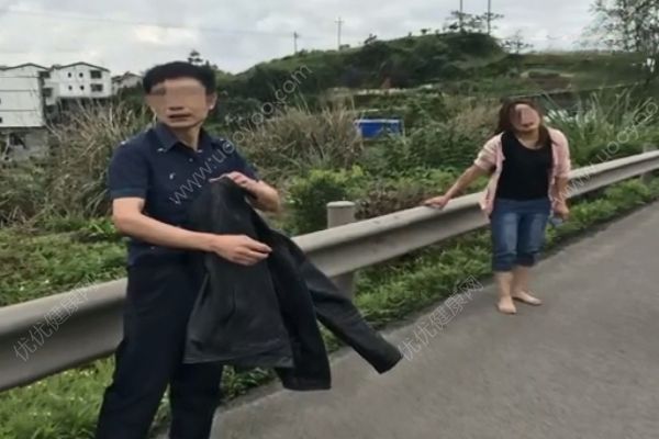 離婚路上丈夫欲同歸于盡！妻子高速跳車逃生！(4)