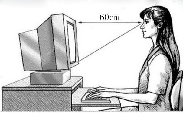 玩電腦正確姿勢是怎樣的？上網(wǎng)正確坐姿(2)