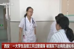 25歲研究生連續(xù)健身三天被下病危通知書，健身有什么要注意的？[多圖]