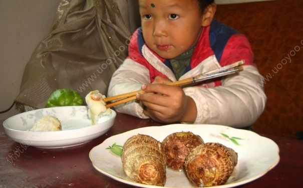 吃芋頭嘴巴癢怎么辦？吃芋頭麻嘴怎么辦？(1)