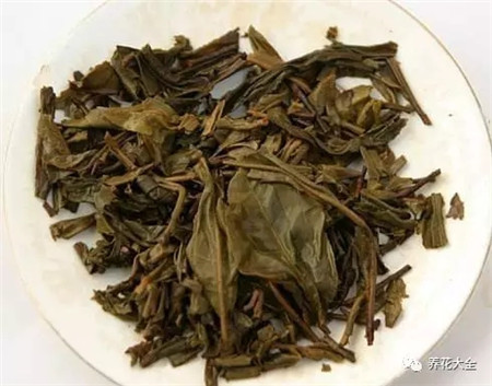 喝剩下的茶葉